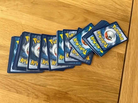 Photo of free pile of Pokémon style cards (CR3 Caterham on the hill) #1