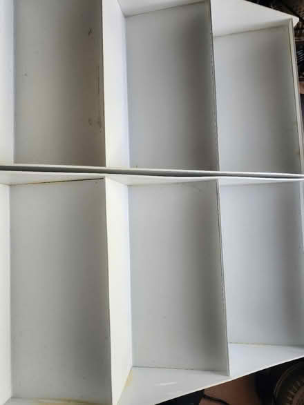 Photo of free Tiered plastic displays (434 and 436 intersection area) #1