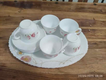 Photo of free Cups and saucers + serving dishes (B27) #2