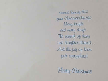 Photo of free Christmas Card Verses (Walton. Liverpool 4) #1