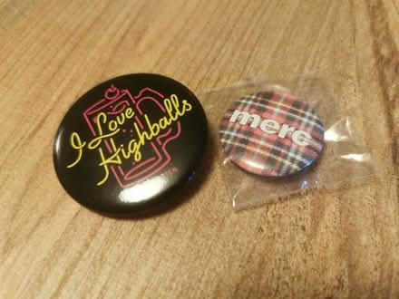 Photo of free Button badges (Hale End E4) #1