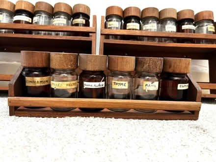 Photo of free Spice Rack with jars (Central Derby DE1) #2