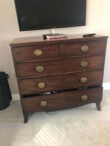 Photo of free Large chest of drawers (south stoke RG8) #1