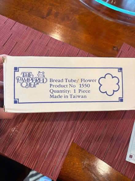 Photo of free Pampered Chef bread tube (Ashburn) #1