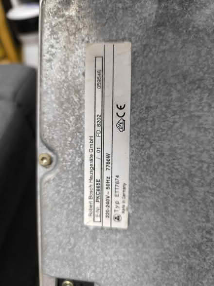 Photo of free Bosh Induction Hob (Surbiton KT6) #2