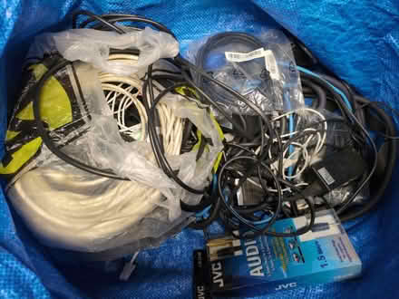 Photo of free Bag of cables (Chatham ME5) #1