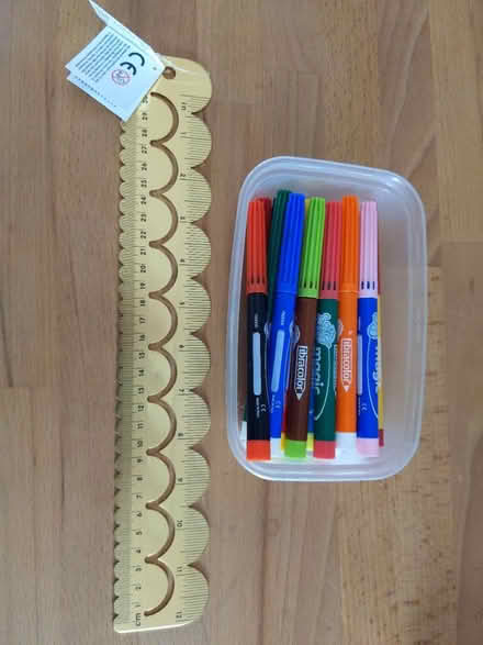 Photo of free Magic pens and ruler (Worcester - WR5) #1