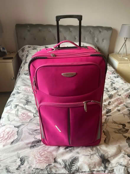 Photo of free Medium suitcase (LS19 rawdon.) #1