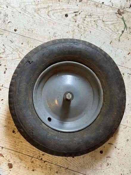 Photo of free Garden Wheel Barrow Wheel 14.5" Diameter (Highway SL6) #2