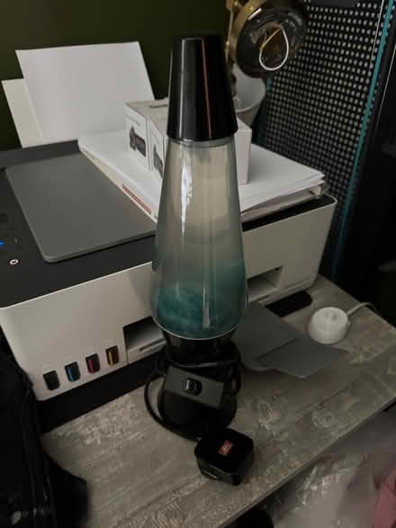 Photo of free Lava lamp blue (Wallington) #1