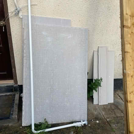 Photo of free Hardie backer board and corner shower curtain Rain (Goodmayes IG3) #1