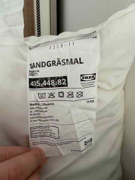 Photo of free 3 pillows (Maryland Station E15) #2