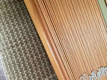 Photo of free Beech slatted wood window blind (Penn HP10) #2
