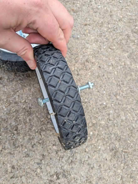 Photo of free 4 small wheels for a project (Winsley BA15) #1