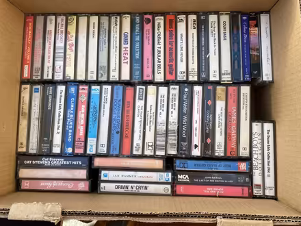 Photo of free Box of pre-recorded cassette tapes (Craigdam AB51) #1