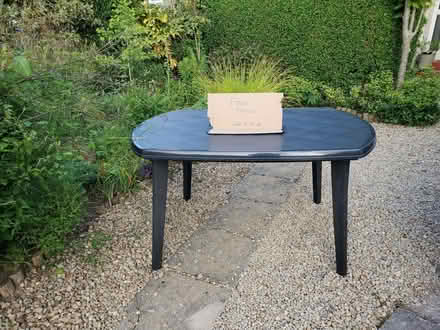 Photo of free Table - Plastic table. Can be used outside (Nailsea BS48) #3