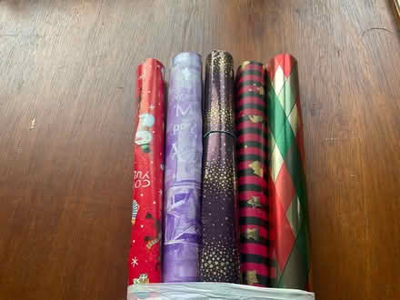 Photo of free Christmas wrapping paper (Saltford) #1