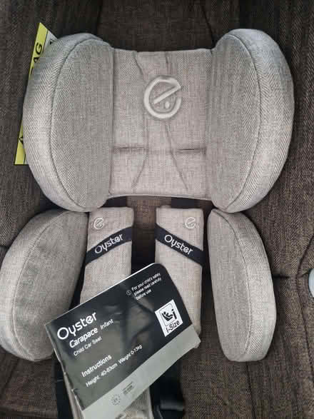 Photo of free Oyster car seat (Hereford HR1) #3