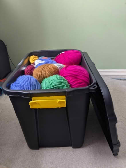 Photo of free Mystery yarn stash (box included) (Bristol North / Stoke Gifford) #1