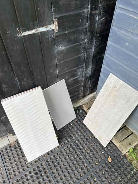 Photo of free Tiles - 3 matching 30x60cm and a couple of random singles. (Norton LD8) #1