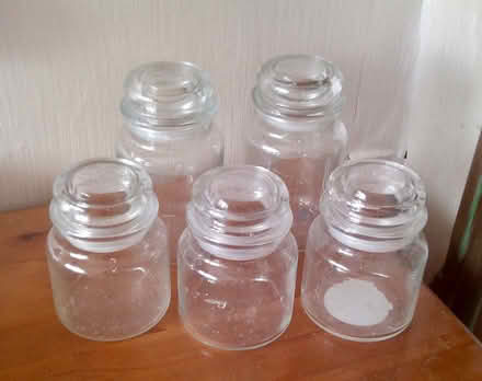 Photo of free Glass storage jars (Llandrindod LD1) #1