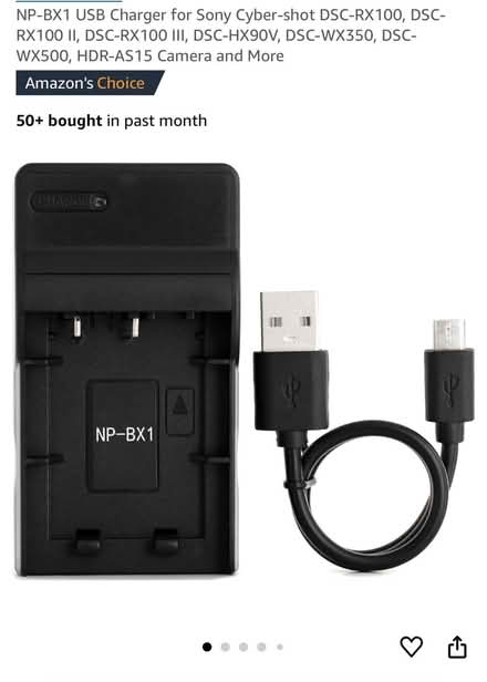 Photo of Sony CyberShot camera charger (Aylesbury, HP21) #1