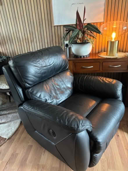 Photo of free Black electric recliner armchair (Halling ME2) #1