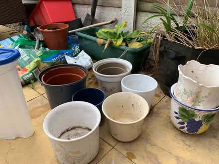Photo of free Plastic boxes. Crock plant pots (Ws7) #2