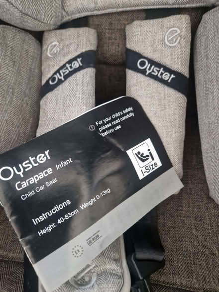 Photo of free Oyster car seat (Hereford HR1) #2