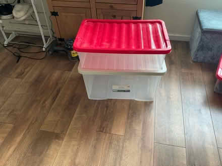 Photo of free 2 storage tubs (Kirkby) #1