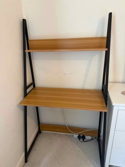 Photo of free Black/Wood Industrial Style Desk (Ascot SL5) #1