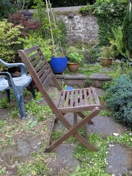 Photo of free One small garden chair (Skerton LA1) #2