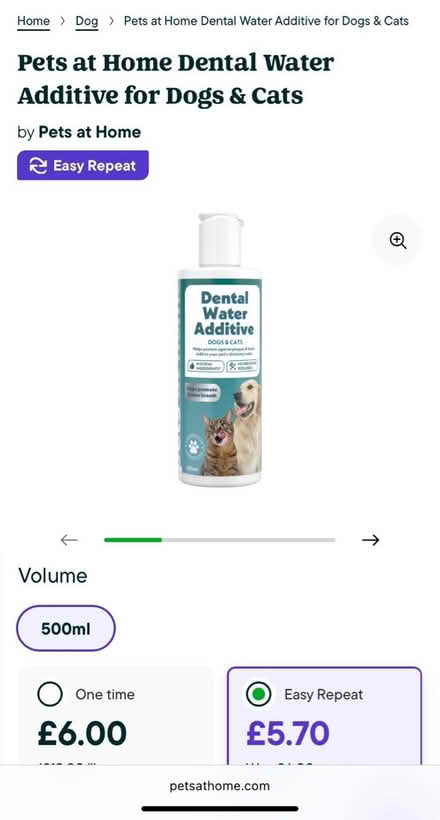 Photo of free Cats/Dogs dental water (Raynes Park) #2