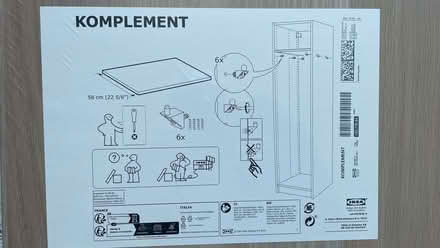 Photo of free IKEA four Shelves for W: 100 D: 60 PAX, damaged (Heswall CH60) #1