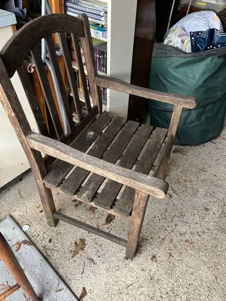 Photo of free Garden chair (Dursley) #1