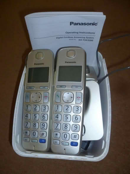 Photo of free Cordless landline phones pair (Runcton PO20) #1