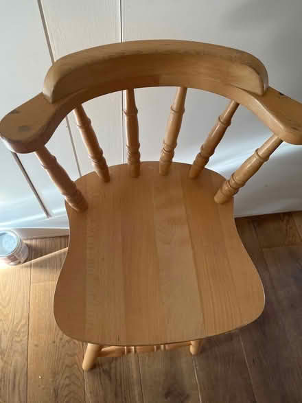 Photo of free Solid wood tall chair (Osney OX2) #2