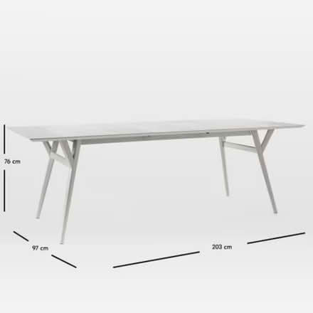 Photo of free Dining table and two chairs (Forest Hill) #4