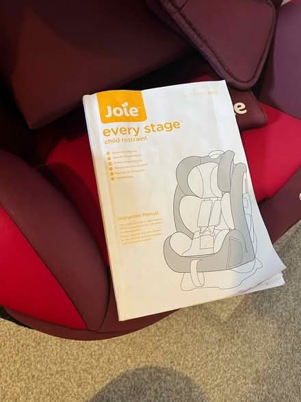 Photo of free Joie car seat (Osney OX2) #2