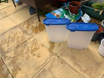Photo of free Plastic boxes. Crock plant pots (Ws7) #1