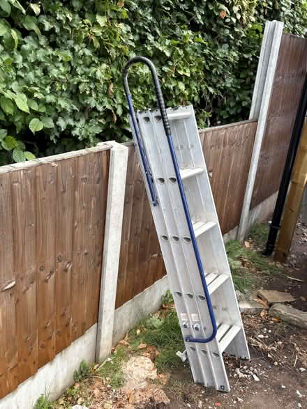Photo of free ABRU 3 section loft access ladder with handrail (Wilmslow SK9) #3