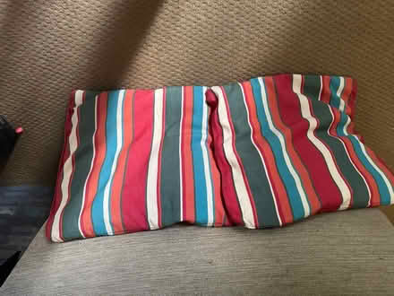 Photo of free 2 Garden Chair Cushions BN (Branksome Dorset BH12) #2