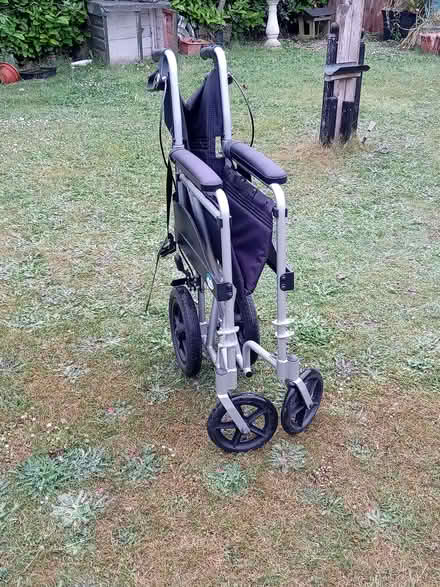 Photo of free Folding Wheelchair (Swaffham PE37) #3