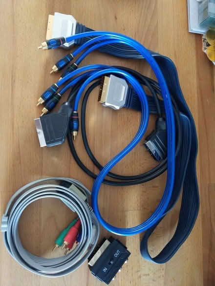 Photo of free Scart and video game cables (Worcester - WR5) #1