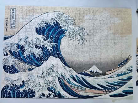Photo of free The wave - 1000 piece puzzle (Broadway Terrace Rockridge) #1