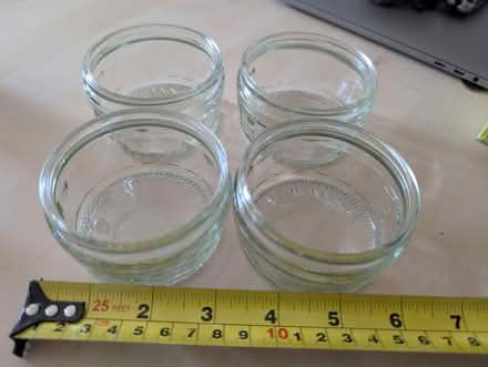 Photo of free 4 glass dessert pots (Dagenham RM10) #2
