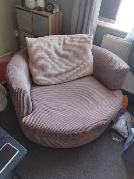 Photo of free Swivel cuddle chair (ST16 stafford) #1