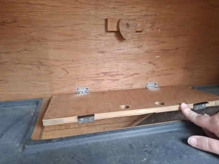 Photo of free Large wooden rabbit hutch (ME20) #4