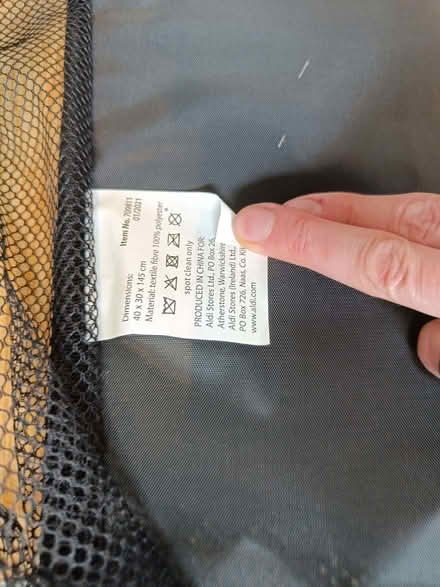 Photo of free hanging storage for tent (Gleneagles area, Wboro NN8) #3