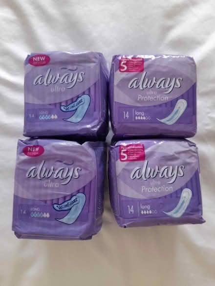 Photo of free Always Sanitary Pads (Shirley CR0) #1